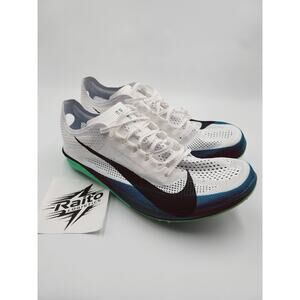 Mens Size 12.5 Nike Track Spikes Dragonfly 2 Elite White Vapor Green FZ9315-102